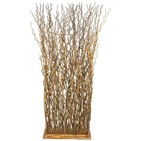 Paravent en bois de saule - Style naturel pour séparer les pièces