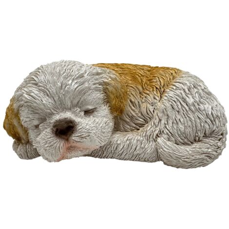 Figurine de chien couché en résine - Décoration qui attire le regard (1/5)