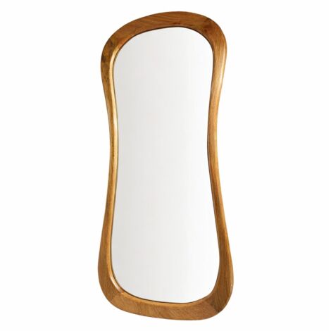 Miroir en bois courbé pour une décoration moderne - Style naturel (1/5)