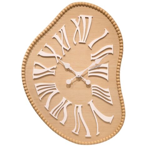 Horloge murale en MDF au design moderne et au style asymétrique (1/5)