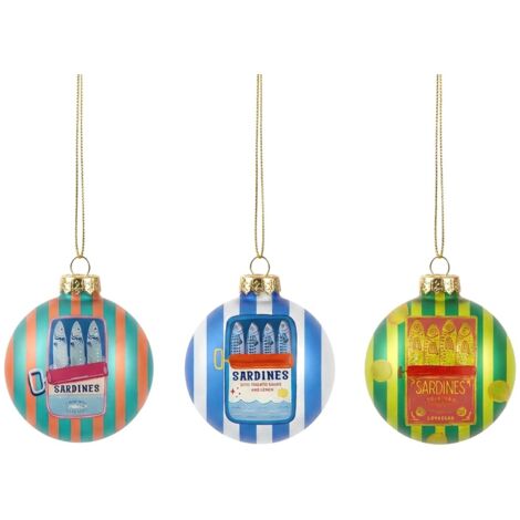 Boule en résine 3U, style amusant et coloré pour la décoration de Noël (1/5)