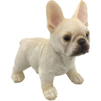 Signes Grimalt Dog Animals Figurine de chien orange - 14x14x8cm