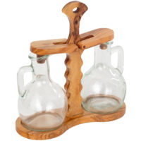 Huilier de cuisine en bois d'olivier - Ustensile de haute qualité et design exclusif