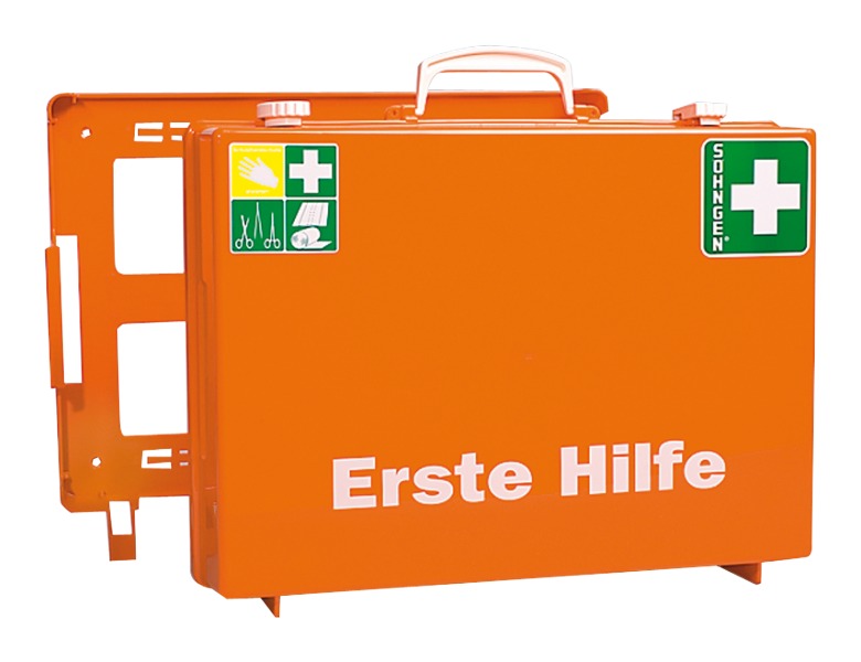 söhngen Erste-Hilfe-Koffer Quick-CD orange DIN 13157 (bis 50 Mitarbeiter)