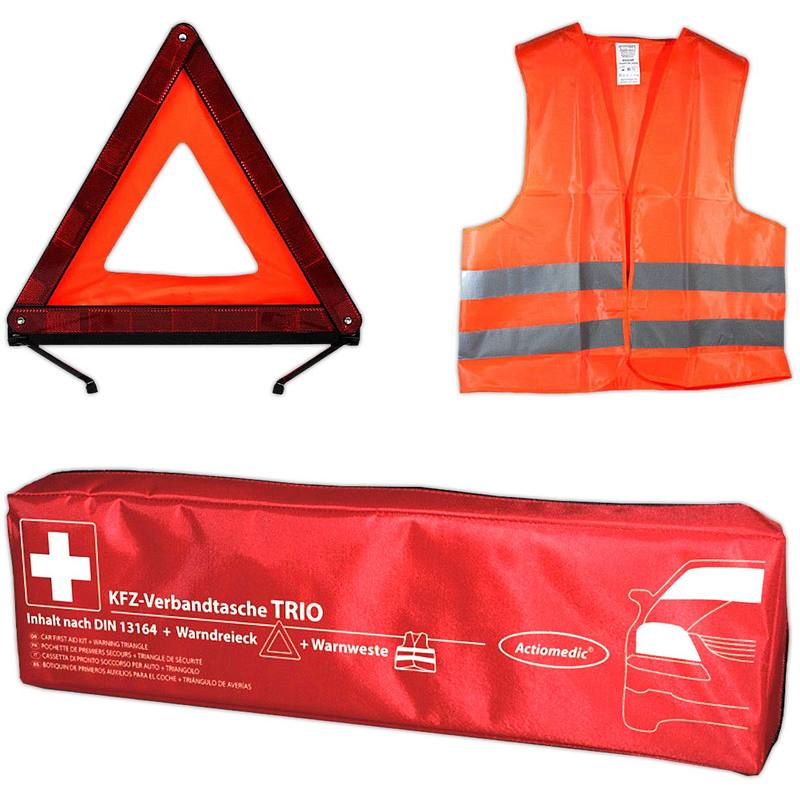 Gramm Actiomedic Car Safety KFZ-Verbandtasche TRIO