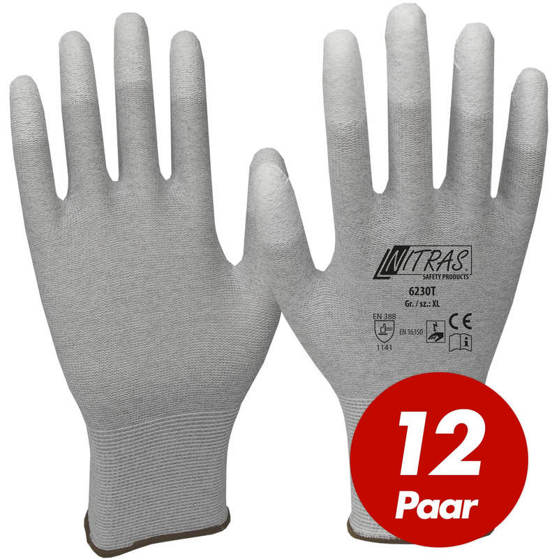 Handschuhe Gr.7-11 EN 388 Klasse 5 Schnittschutzhandschuhe Schnittfeste Arbeits 