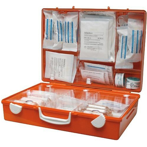 söhngen Erste-Hilfe-Koffer Quick-CD orange DIN 13157 (bis 50 Mitarbeiter)
