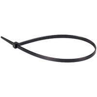 Kabelbinder 200 mm x 3,6 mm Kabelstrapse Kabelband Industriequalität schwarz 