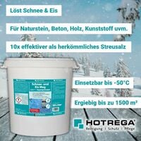 Hotrega Schnee und Eis weg 2 in 1 Supergranulat (Enteisungsgranulat)