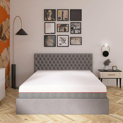 Coral - Materasso Premium H 30 cm in Memory Foam & Molle insacchettate -  Taglia: 80 x 190