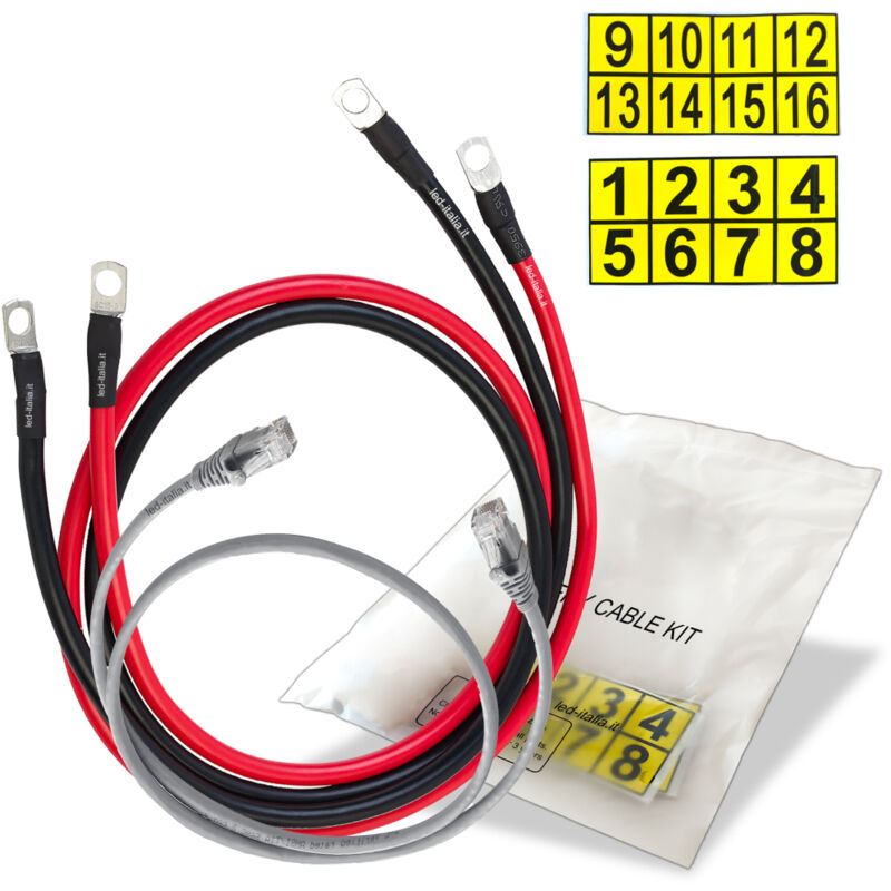 Cavo Di Serie Per Batteria Auto: Connettore Robusto In Metallo E Plastica, Perfetto Per Collegamenti Paralleli O In Serie Su Auto E Camion (12V-24V)