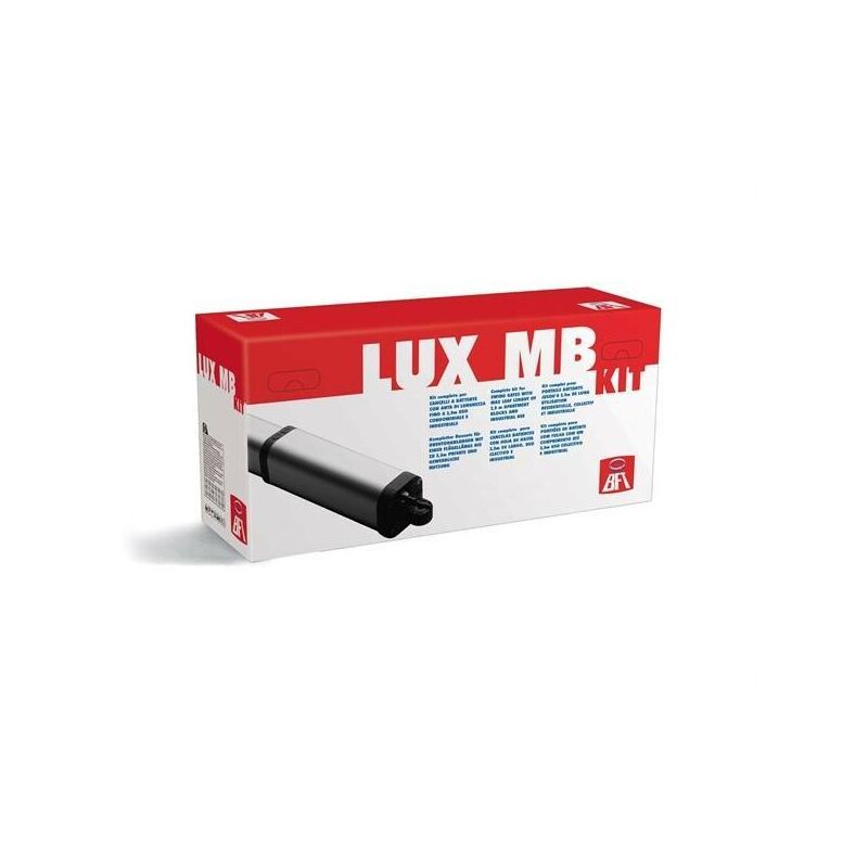 Bft kit automazione per cancelli a battente uso intensivo lux mb 2611900