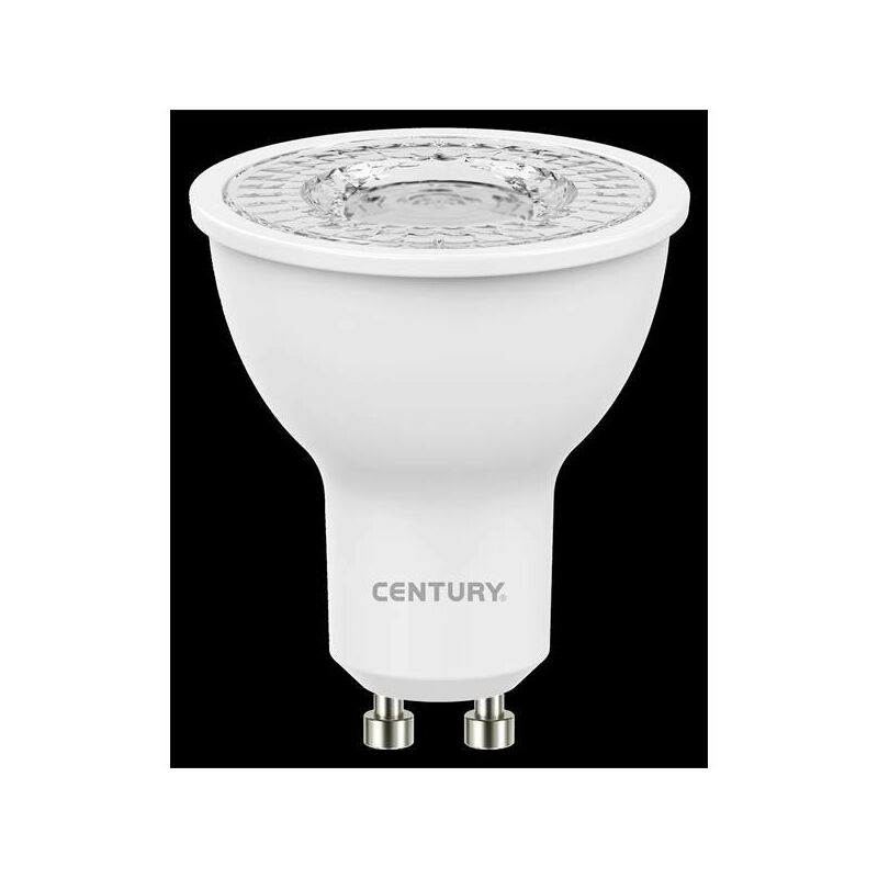 Century lampadina led spot lexar 8w attacco gu10 luce calda lx110-081030