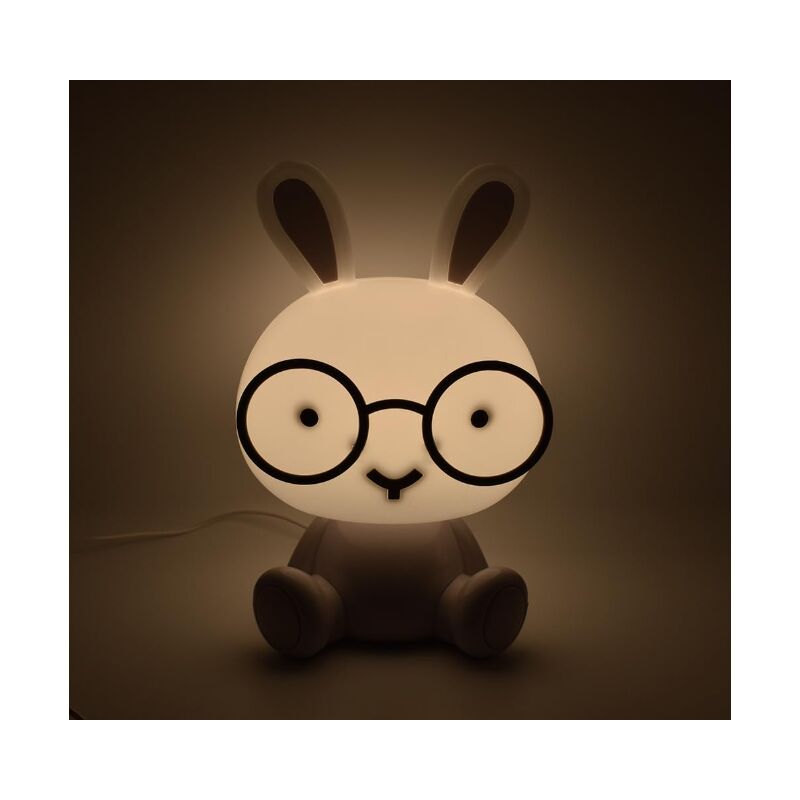 Lampada da tavolo led usb euro marketing 90 animalight bunny max 1w -  igz222c