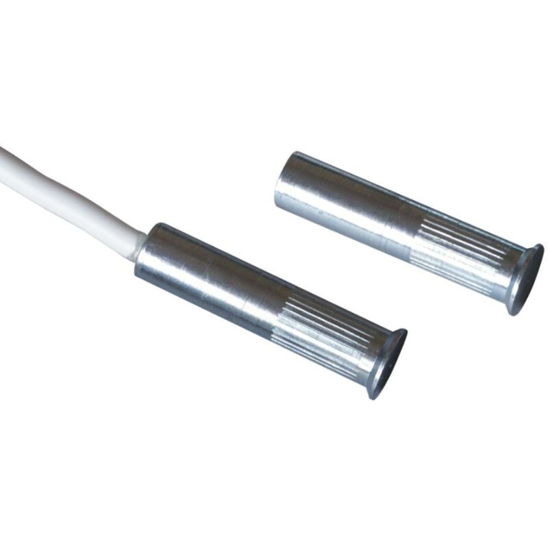 4 Interruttori Magnetici Reed - Sensori Porta/finestra NO/NC, Bianco, Per Allarmi, 30cm Cavo - Foto 12