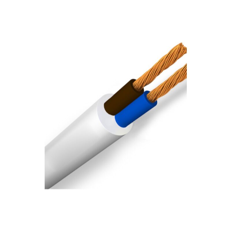 Cavo Di Rete MCL FCC6BM-20M/W - 20 Metri, Bianco, Connettori Maschio/Maschio, Per Collegamenti Ethernet