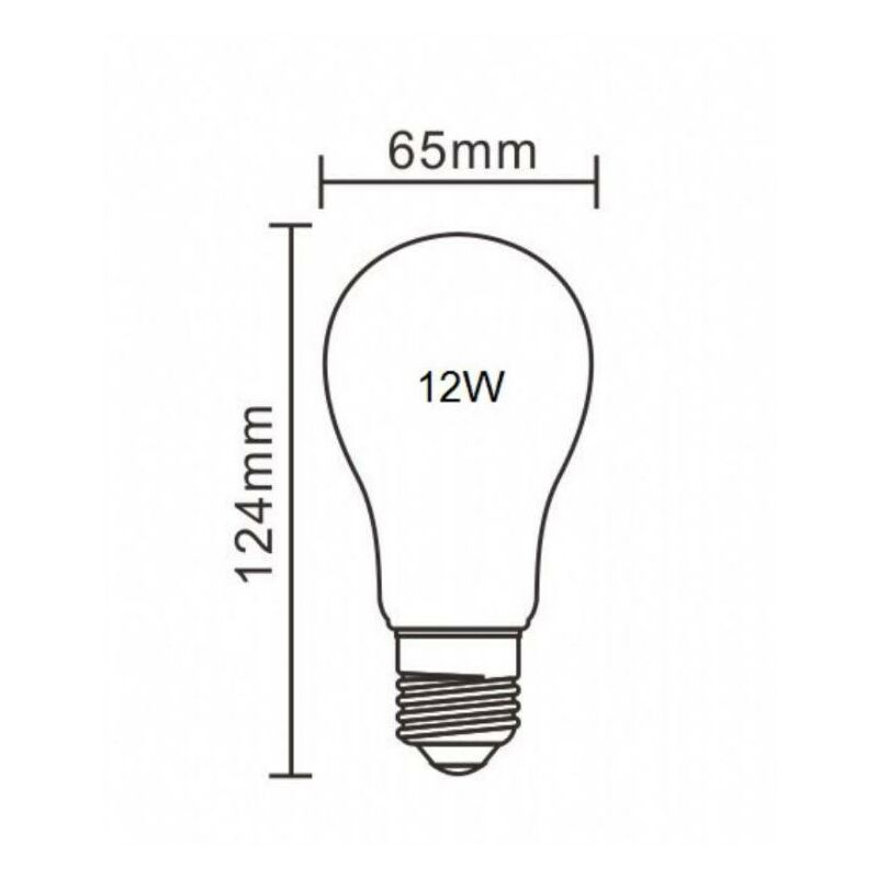 MARINO CRISTAL MARINO CRISTAL LAMPADINA LED CON SENSORE CREPUSCOLARE 12W  ATTACCO E27 LUCE CALDA 21200