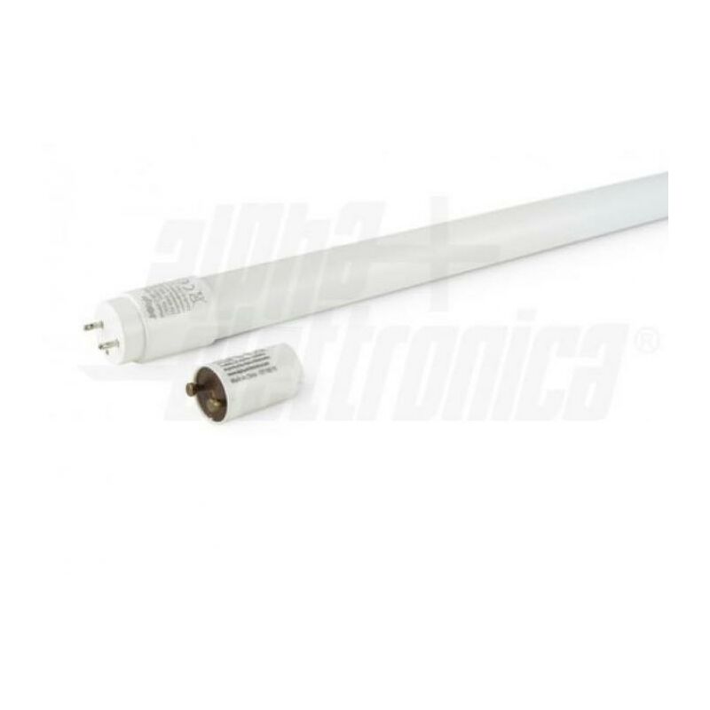 Tubo led vetro alpha elettronica lt090-20me-g13 12w 4000k-rosa per banco  carne