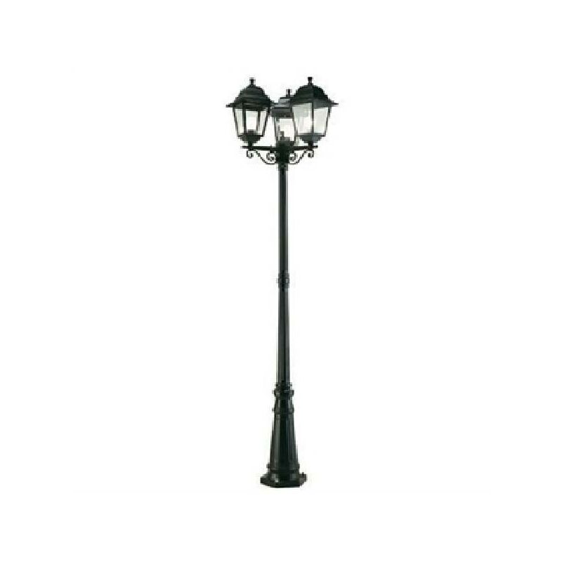 Lampione da Giardino Led a Energia Solare Nero 160 cm – acquista su  Giordano Shop