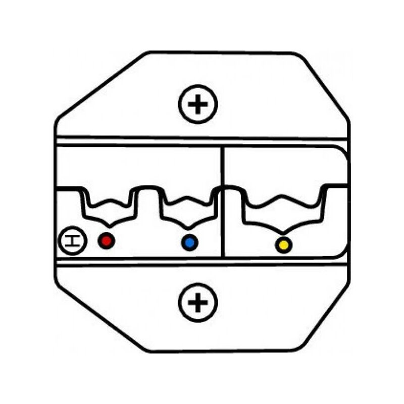 98-125 - Pinza a crimpare per occhielli non isolati - Alpha Elettronica