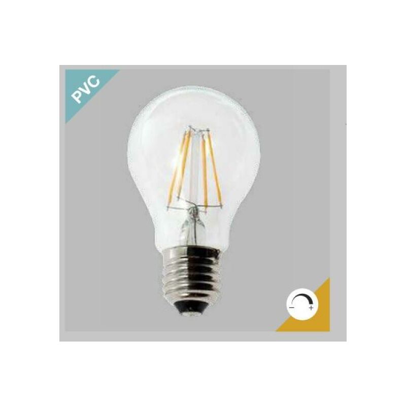 LUEDD Lampadina LED E27 dimmerabile R63 6.2W 520 lm 2700K