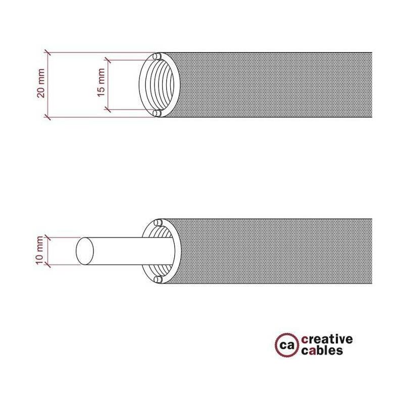 Creative-Tube la canalina passacavo modellabile grigia