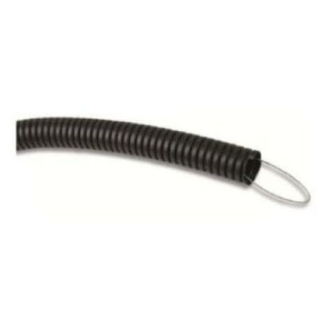 REV Ritter Spirale Portacavi Flessibile 2,5 M – Tubo Raccoglicavi Per Scrivania, Nero - 3