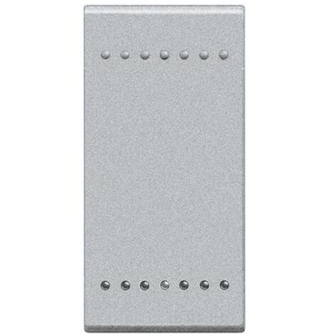 Copritasto Bticino living light neutro 1 modulo grigio NT4915N