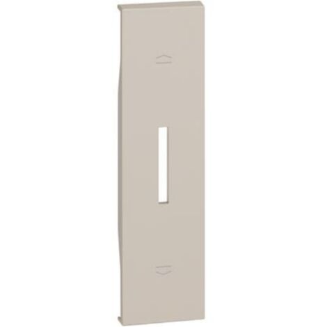 Cover Bticino Living Now per Comando Commutatore Tapparelle Sabbia KM06