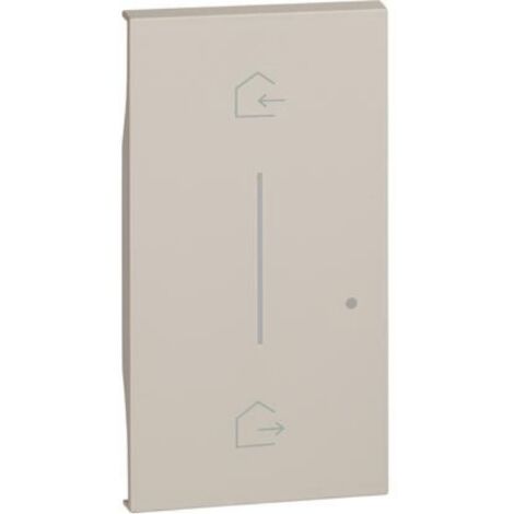 BTICINO KM40M2 - Cover Illuminabile. Simbolo “Entra & Esci” - Sabbia - Now