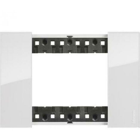 Placca 3 moduli NOW ghiaccio