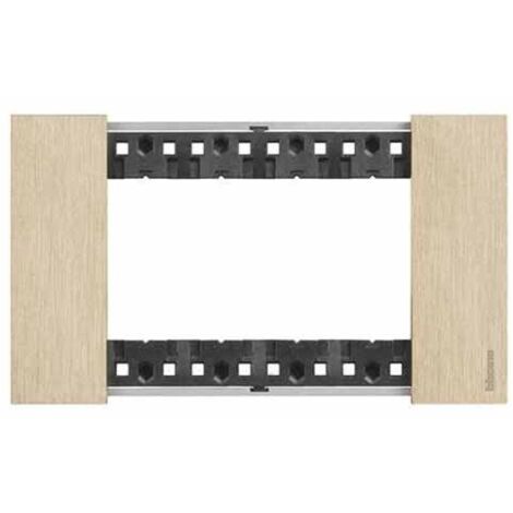 Bticino Living NOW placca 504 4P Moduli ORO KA4804ZW