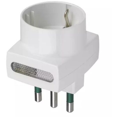 VIMAR Adattatore Multiplo S31+3p17/11 - Presa Multipla Bianca Per Casa E Ufficio