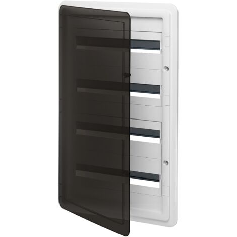 Centralino Vimar incasso 72 moduli DIN IP40 con sportello fumè V53172