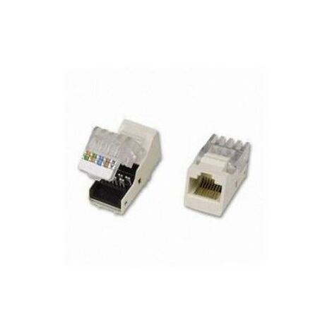 PRESA RJ45 UTP CAT6 TOOLLESS BIANCO