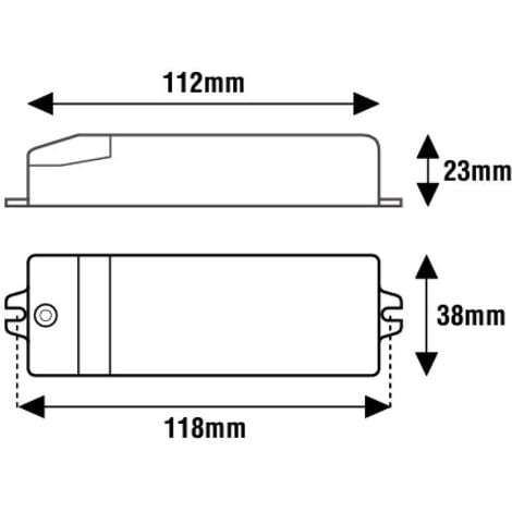 SERIE AL20MCH Alimentatore LED multicorrente CC 200-700 mA