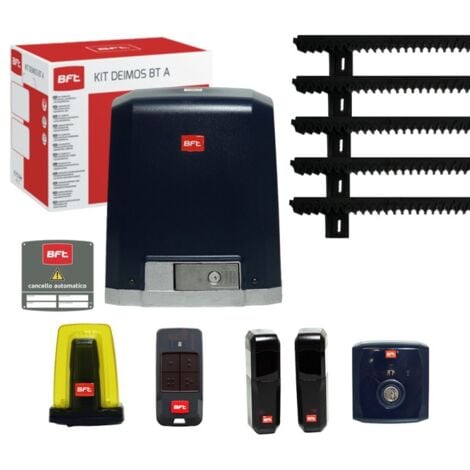Bft deimos bt kit a600 per cancelli scorrevoli fino a 600 kg 2611824