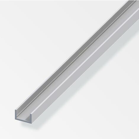 canale u alluminio arg  10x13,5x1,5   1 metro.