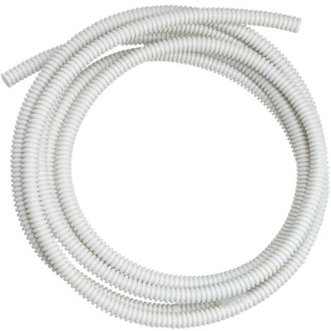 Guaina spiralata autoestinguente tubifor diametro 12mm da 10m grigio - tfgs012gs010