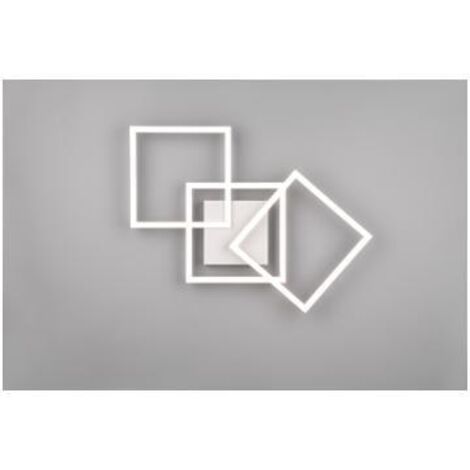 Lampadario Trio Leuchten E14 - Bianco Opaco, 47x47x150 Cm, 28W Max