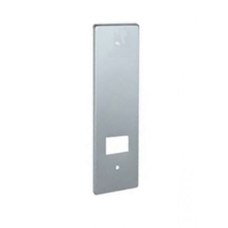 Placca per maniglia in acciaio inox 185 mm pezzi 1 - masidef