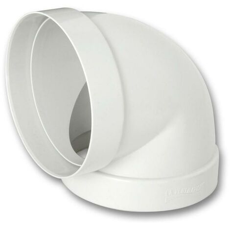 Curva di 90 gradi la ventilazione bianco - ccr100b