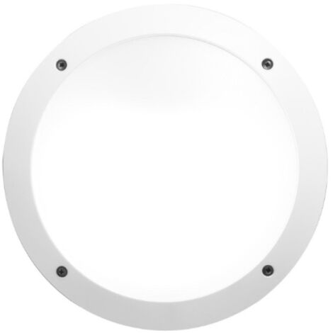 Plafoniera dkl italia lucia e27 ip66 diametro 30cm bianco -  dkl1r3e27w