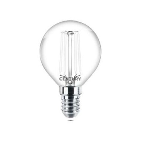 Lampadina Leuci E14 A Sfera Vetro Chiaro Basso Voltaggio 15W 12V Made In Italy - Foto 5