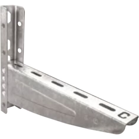 Mensola con sistema anticaduta sati ml 340x200mm acciaio zincato - 62010004
