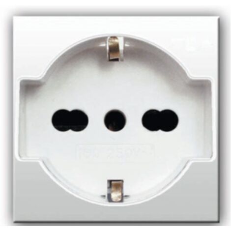 Presa elettrica schuko unel Ave Domus Sistema 44 10/16A universale 441090/15TS