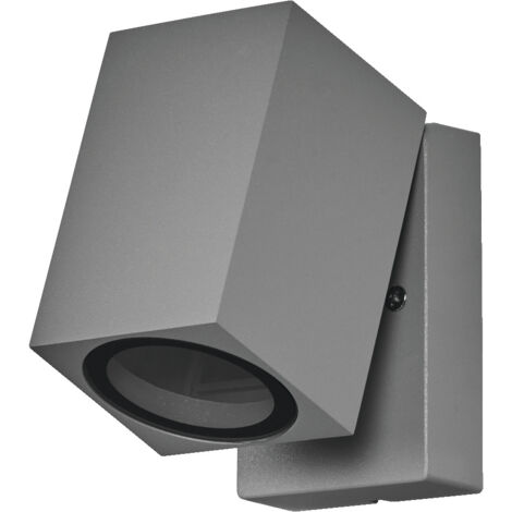 LEDVANCE ENDURA Classic Square Down Applique Da Esterno, Nero, Attacco GU10, IP44, Per Facciate E Giardini - 2