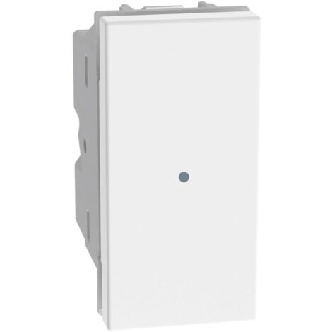 Pulsante assiale Bticino MatixGo JW4055 1P 10AX illuminabile