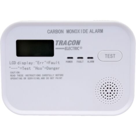 Rilevatore Monossido Di Carbonio Portatile 3 In 1 – Ricaricabile, Con Umidità E Temperatura, Allarme 85 DB, Per Casa E Campeggio