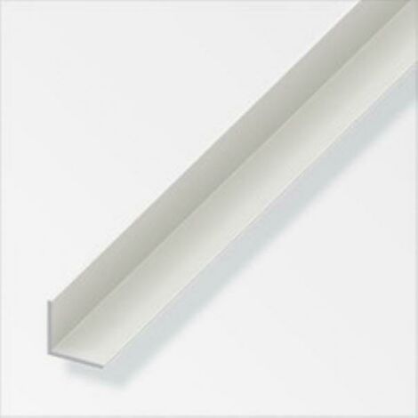 Alfer aluminium gmbh 2mt profilo angolare in plastica colore bianco 16140